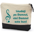 Gentuta multifunctionala bumbac, Laudati pe Domnul